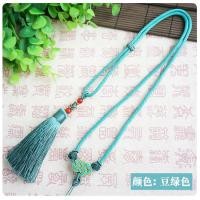 ราคา เชือกประดับ4มม เชือกถักทำมือเชือกสร้อยคอเชือกห้อยจี้หยกทองจี้หยกเชือกห้อยจี้หลากสีสำหรับผู้หญิง (6545236803)