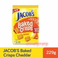 ราคา JACOB s Baked Crisps Original Cheddar Sour Cream 229g (16817337856)