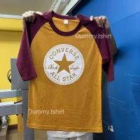 ราคา เสื้อทูโทนแขนสามส่วน ลายCONVERSE (21352943913)