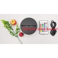 ราคา ฐานไฟ led มีรีโมท สำหรับเสียบ อคิลิคหนา 3 4มม ฐานไม้บีช กรอบรูปไม้บีช Photo frame (18334201288)