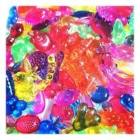 ราคา ผลไม้จิ๋วพลาสติกใส หมากเก็บผลไม้ คละสี คละลาย ถุงละ ครึ่งกิโลกรัม 500 กรัม และ 50 กรัม ของเล่นโบราณ Bua Toys (21193713461)