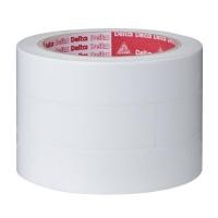 ราคา เทปเยื่อกาว 2 หน้า 24มม x20 หลา แพ็ค3ม้วน ขาว เดลต้า (15367212563)
