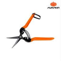 ราคา PUMPKIN 33511 33510 กรรไกรแต่งกิ่ง เล็มกิ่งไม้ ปากงอ ปากตรง 7 5นิ้ว (21191838708)