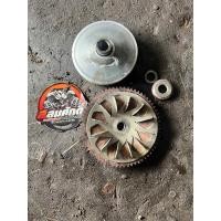 ราคา ชามหน้า ชุดชามตุ้ม ชามเม็ด ล้อขับสายพานหน้าตัวใน ใบพัด ชามใบพัด สำหรับสกุ๊ปปี้ไอScoopy i มือสองแท้ติดรถ (21201052430)