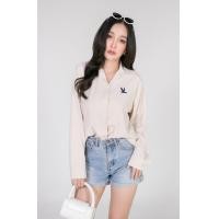 ราคา เสื้อฮาวายแขนยาวปักอก นก ผ้าใหมอิตตาลี่รอบอก42นี้วยาว28นี้ว แต่งชายเสื้อโค้งทรงใหญ่ใส่สบาย (21301027117)