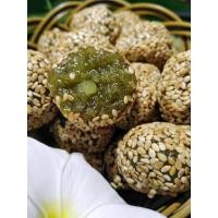 ราคา ข้าวเม่ามะพร้าวอ่อนคลุกงา ฮาลาล หวานน้อย ขนาด 300 กรัม เนื้อนุ่มหนึบหนับ หอมกลุ่นกลิ่นงาคั่ว ใช้มะพร้าวอ่อนน้ำหอมและข้าวเม่าบดกวนจนข้นหนึบ ไม่มีส่วนผสมของแป้ง (17039693072)