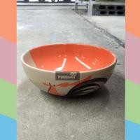 ราคา ชามไก่ ชามกลม 7 ฟ้าใสส้มใสเขียวใสชมพูใส ตราไก่ ชุด 4 ใบ (16182556842)