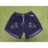 ราคา กางเกงยีนส์ขาสั้นปักลายน่ารักสำหรับสาวอวบผ้ายืดใส่สบายเดี๋ยวมีเชือกผูกมีกระเป๋าหน้าหลัง (17238537566)