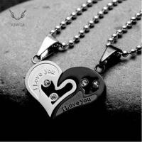 ราคา สร้อยคู่หัวใจ สร้อยคู่ 2 คน สร้อยหัวใจ สร้อยคู่รัก สร้อยคู่รัก สร้อยใส่คู่กับแฟน สร้อยคู่กับเพื่อน สร้อยเพื่อน 2 คน สร้อยคอ สร้อยคอคู่ สร้อยคอน่ารักๆ สินค้าพร้อมส่ง จากไทย (21401539249)