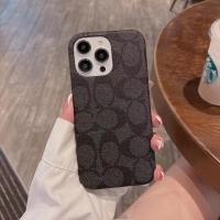 ราคา Coach พิมพ์เคสแข็งครึ่งแพ็คสำหรับ iPhone 14 pro max 14max 14plus 13 pro max X 12pro 7 8 plus XR Xs Max 11 Pro Max (20593424347)