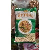 ราคา ถั่วลิสงดิบ เลาะเปลือก ตราข้าวทอง 1 กิโลกรัม (17953076210)