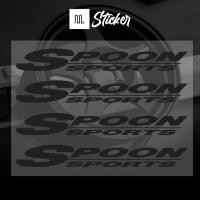 ราคา สติ๊กเกอร์ติดล้อ สติ๊กเกอร์ติดแม็ก สติ๊กเกอร์แต่งรถ Spoon 4 ชิ้น และ Sticker Car Wheel สติ๊กเกอร์ติดรถ ติดดี ติดทน 4 PCS Set 4 สี WE17 (14687850804)