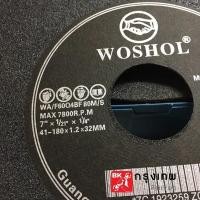 ราคา ใบตัดรุ่นบาง ใบตัดเหล็กใบตัดสแตนเลส ตรามือ Woshol 6นิ้ว 7นิ้ว 8นิ้ว (9633688801)