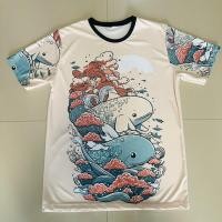 ราคา เสื้อยืดลายน้องปลาวาฬสุดน่ารักสีครีมลายใหม่ล่าสุด (20387161442)
