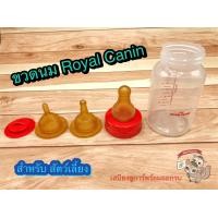 ราคา V ขวดนมลูกหมา ขวดนมลูกสุนัข ขวดนมแมว ขวดนมลูกแมว แบรนด์ royal canin ของแท้ อย่างดี มีจุกนม 3 ไซส์ เล็ก กลาง ใหญ่ (3416530223)