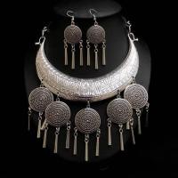 ราคา เครื่องประดับแบบไทย ๆ สร้อยคอแฟชั่นเก่า สร้อยอีสานชุดล้านนาไทสร้อยเงินต่างหูสีเงินดำ เหมาะสำหรับงานเลี้ยงสังสรรค์ (7194196770)