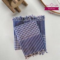 ราคา ผ้าขาวม้า ผ้าขาวม้าพันคอ ฝ้ายแท้ 100 ผืนใหญ่ขนาด 40x 190 ผ้าดี พร้อมส่ง (21372576812)