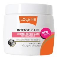 ราคา ทรีทเม้นท์ โลแลน อินเทนซ์ แคร์ เคราติน รีแพร์ มาส์ก Lolane Intense Care Keratin Repair Mask 200 g (19796247127)