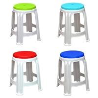 ราคา เก้าอี้ ทรงสูง รับน้ำหนักได้120kg ฝาเก้าอี้มี4สีให้เลือก เขียว ฟ้า แดง น้ำเงิน (9595116797)