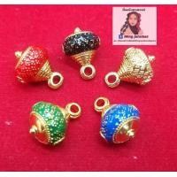 ราคา หัวขุนสร้อยพระ หัวขุนห้อยพระ อะไหล่สร้อยพระ ลงยา 13 มิล (16647390103)