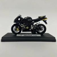 ราคา พร้อมส่ง โมเดลรถจักรยานยนต์ 1 18 Kawasaki H2 R Diecast Alloy Model Toy Black Ninja H2R Motorbike (21411620624)