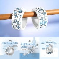 ราคา มัดรวม เทปลายการ์ตูน เทปการ์ตูนน่ารัก เทปปิดกล่อง เทปติดกล่อง เทปติดพัสดุ เทปแปะกล่องพัสดุ (19226120049)