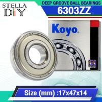 ราคา 6300 6301 6302 6303 6304 6305 6306 Z ZZ ฝาเหล็ก 2 ด้าน ตลับลูกปืน KOYO จำนวน 1 ชิ้น DEEP GROOVE BALL BEARINGS 6300ZZ 6301ZZ 6302ZZ 6303ZZ 6304ZZ 6305ZZ 6306ZZ (16706856102)
