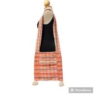 ราคา กระเป๋าย่ามผ้าขาวม้า ย่าม (21401068768)