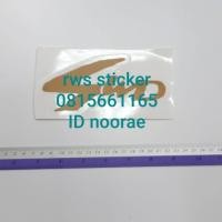 ราคา สติ๊กเกอร์ติดฝาท้าย 4WD สตาด้า 1ชิ้น mitsubishi strada mitsu มิตซูบิชิ มิตซู sticker แต่งรถ ติดรถ (9601175492)