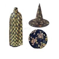 ราคา ผ้าคลุม เสื้อคลุมแม่มด เสื้อคลุม ผ้าคลุมฮาโลวีน หมวกแม่มด หมวก ของตกแต่ง ฮาโลวีน ผ้าคคลุมมีปก พ่อมด แม่มด Halloween (16435965416)