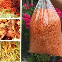 ราคา กุ้งแห้งฝอยสีส้ม ใช้กุ้งทะเลจากเกาะยอ จังหวัดสงขลา ขนาด 500 กรัม (18181072037)