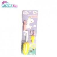 ราคา Gracekids แปรงล้างขวดนมฟองน้ำ พร้อมแปรงล้างจุกนม หมุนได้ 360องศา ฟองน้ำนุ่ม ไม่ทำให้เกิดรอยขีดข่วน (18326783546)