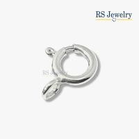 ราคา ตะขอห่วงสปริง ตะขอเงินแท้ ตะขอสปริงกลม เงินแท้92 5 ตะขอสร้อยคอเงินแท้ อะไหล่เครื่องประดับเงิน อะไหล่เงิน925 นิยมใช้กับสร้อยคอ (11429258839)