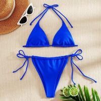 ราคา บิกินี่ เซ็กซี่ Bikini สายผูกคอผูกหลัง มีฟองน้ำ ชุดว่ายน้ำฤดูร้อน 544 (20948622268)