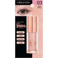ราคา อายแชโดว์ แบบจุ่ม กากเพชร เมลินดา MEILINDA LIQUID GLITTER SHADOW MC3102 (7768992881)
