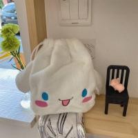 ราคา พร้อมส่ง ถุงผ้าหูรูด Sanrio นุ่ม น่ารัก ใส่ของได้เยอะ ถุงหูรูดลายการ์ตูนซานริโอ้ Bluerubystore (19616047205)