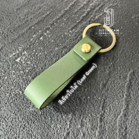 ราคา พวงกุญแจ หนังแท้ สลักชื่อฟรี รุ่นคลาสสิค (12149964417)