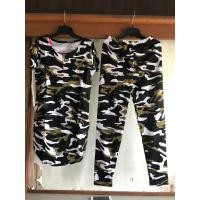 ราคา ชุดสองชิ้นผ้ามูลเวฟลายทหารมี3ไชส์M L Xlเสื้อสามารถใส่เป็น mini dress ได้ผ้าหนังไก่ผ้าเนื้อดีตัวผ้าใส่แล้วไม่ร้อนใส่เข้ารูปสวยกางเกงเป็นกึ่งขาเดฟใส่แล้วดูหุ่นดี (16031267834)