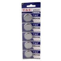 ราคา ถ่านกระดุมCR2430 3v ถ่านลิเธียม ถ่านรีโมท์ ถ่านนาฬิกา ถ่านเอนกประสงค์ (18549432783)