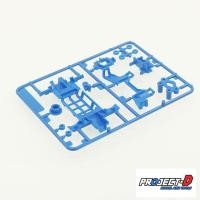 ราคา โครงการ D มินิ4wd รถแข่ง MS แชสซีสีฟ้าสีชมพูสีเหลืองสีดำสำหรับ Tamiya มินิ4wd รถแข่ง (20062660931)