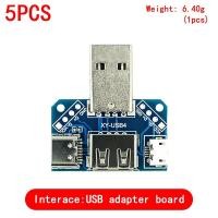 ราคา 5PCS USB Male Connector MINI MICRO USB to DIP Adapter female connector 2 54 Connector B Type C USB2 0 3 0 Female PCB Converter (19697070047)