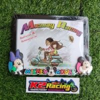 ราคา กรอบป้ายทะเบียน มอเตอร์ไซค์ ลายการ์ตูนน่ารัก (8806168287)