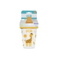 ราคา PUR แก้วหัดดื่ม พร้อมวาว์ลกันน้ำหก 7 ออนซ์ แก้วน้ำเด็ก (12361640196)