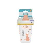 ราคา PUR แก้วหัดดื่ม พร้อมวาว์ลกันน้ำหก 7 ออนซ์ แก้วน้ำเด็ก (12361640195)