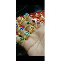 ราคา แหวน หัวสี งานทองเหลืองแท้ (20850691086)