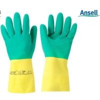 ราคา ถุงมือยางผสมนีโอพรีน Ansell รุ่น 87 900 ไซส์ L 9 (759630448)