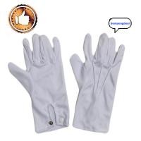 ราคา ถุงมือสีขาว ถุงมือจราจร ถุงมือรปภ ถุงมือสีขาวตราตาติดกระดุม White Gloves (15574379219)