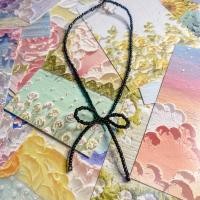 ราคา สร้อยลูกปัดโบว์ โชคเกอร์ พร้อมส่ง (20207464312)