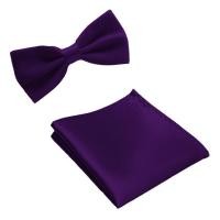 ราคา หูกระต่าย โบว์ไท โบว์ ผ้าเช็คหน้า Silk Solid Business Bowtie Men Vintage Purple Carved Fashion Novelty Ties Black Wedding Bow Tie Pocket Square Handkerchief Set 1 ชุด มี 2 ชิ้น (17542787651)