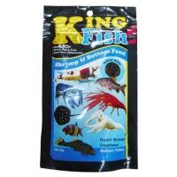 ราคา King Fish อาหารกุ้ง แบบจม เม็ดใหญ่ โปรตีนสูง ขนาด 60 กรัม (21304928597)